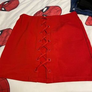 Red Fashionnova shirt